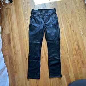GAP leather pants